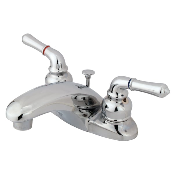 4" Centerset Bathroom Faucet, Polished Chrome